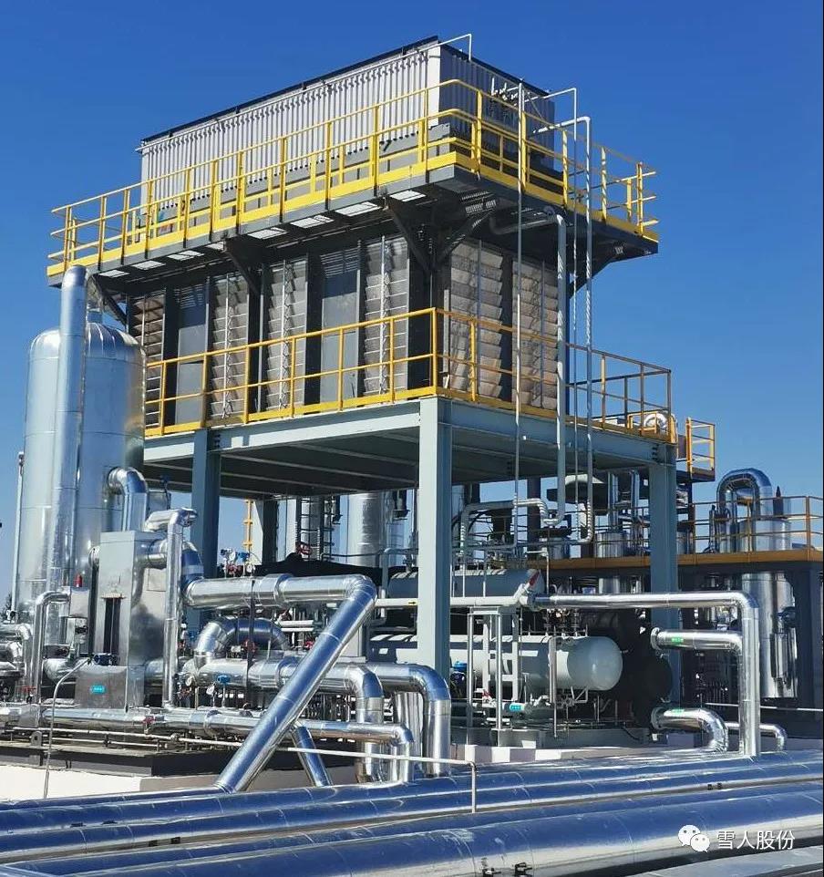 R290 industrial refrigeration unit for DaQing Continental shale oil